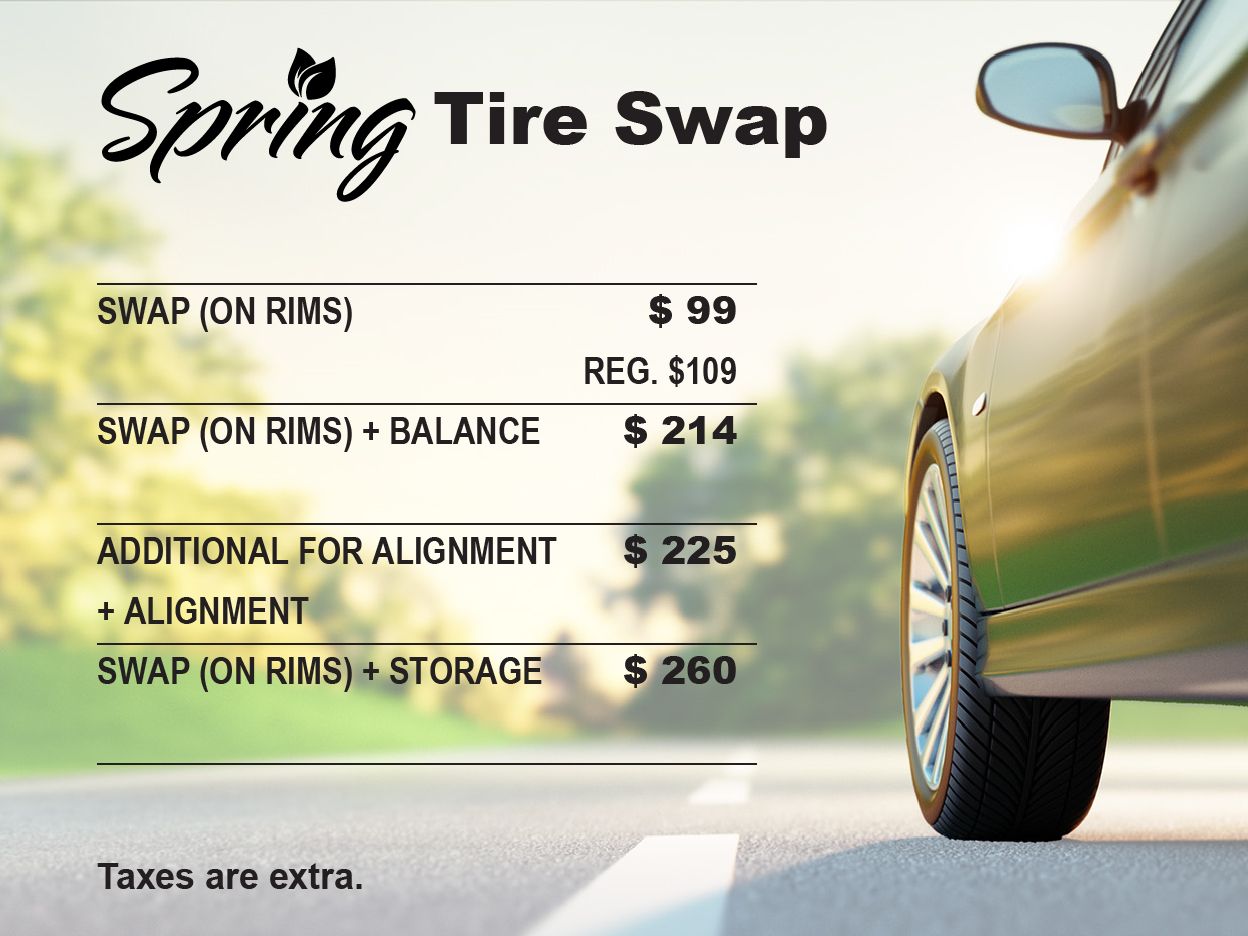 Tire Swap Special