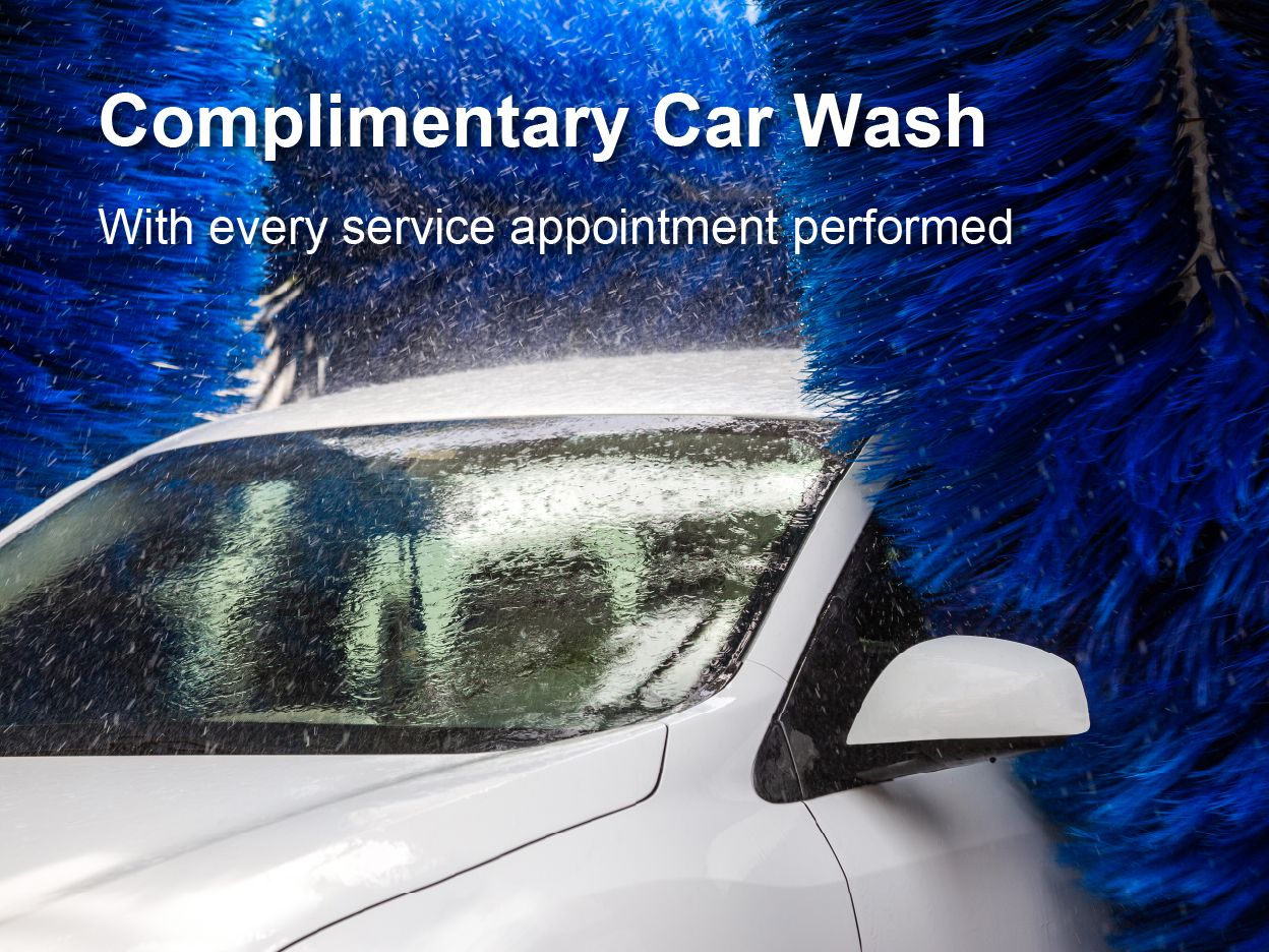 Complimentary Car Wash Special