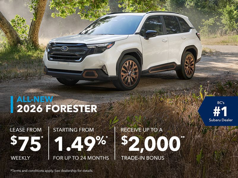 All-New 2026 Forester