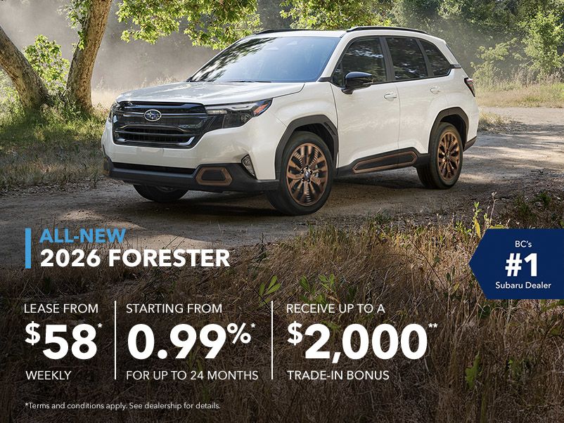 All-New 2026 Forester