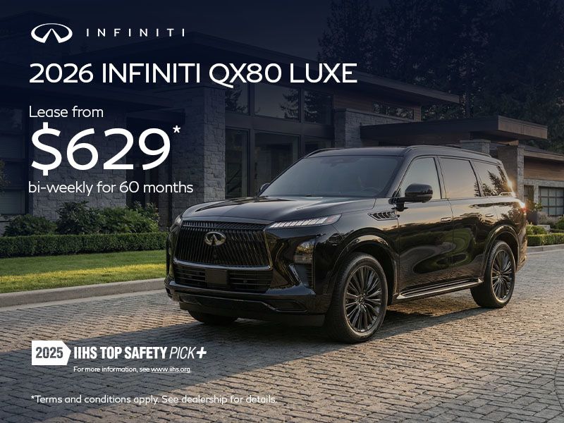 2026 INFINITI QX80 Luxe
