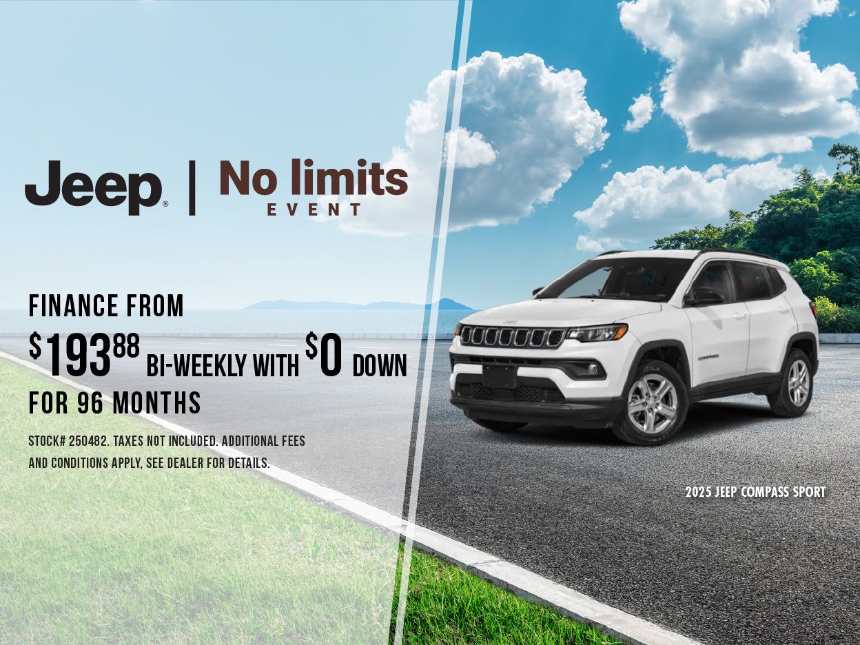 Get the 2025 Jeep Compass !