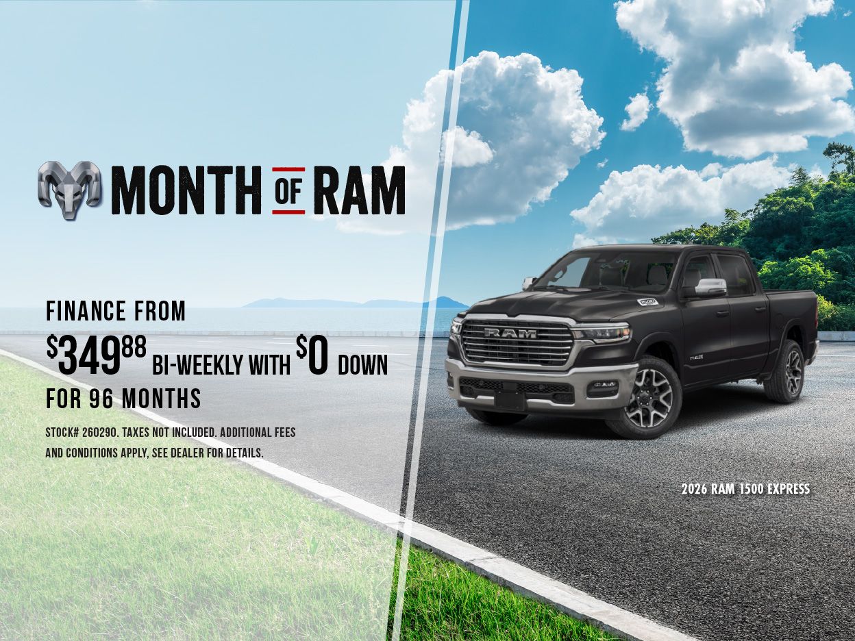 Get the 2026 Ram 1500