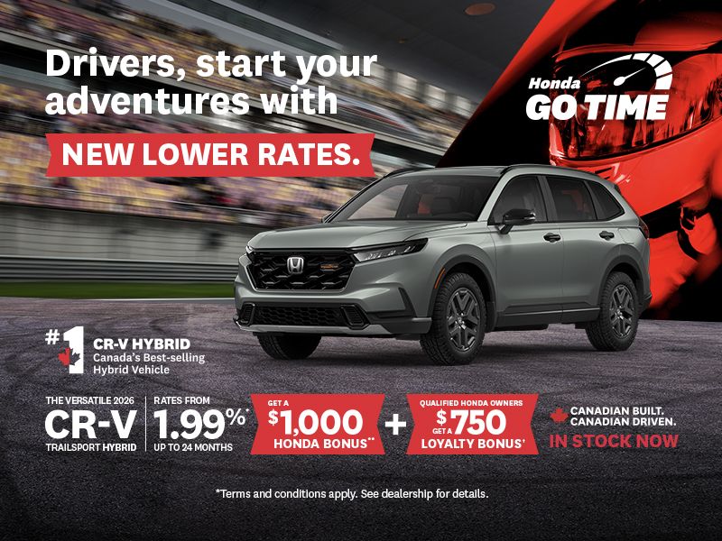 Honda Go Time | 2026 Honda CR-V TrailSport Hybrid
