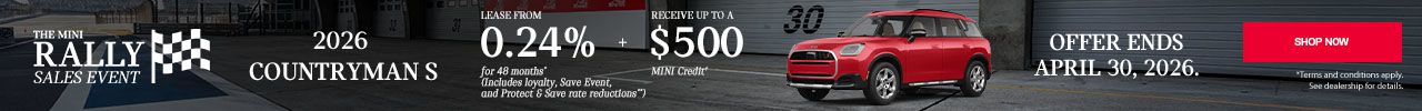 The MINI Rally Sales Event | 2026 Countryman S