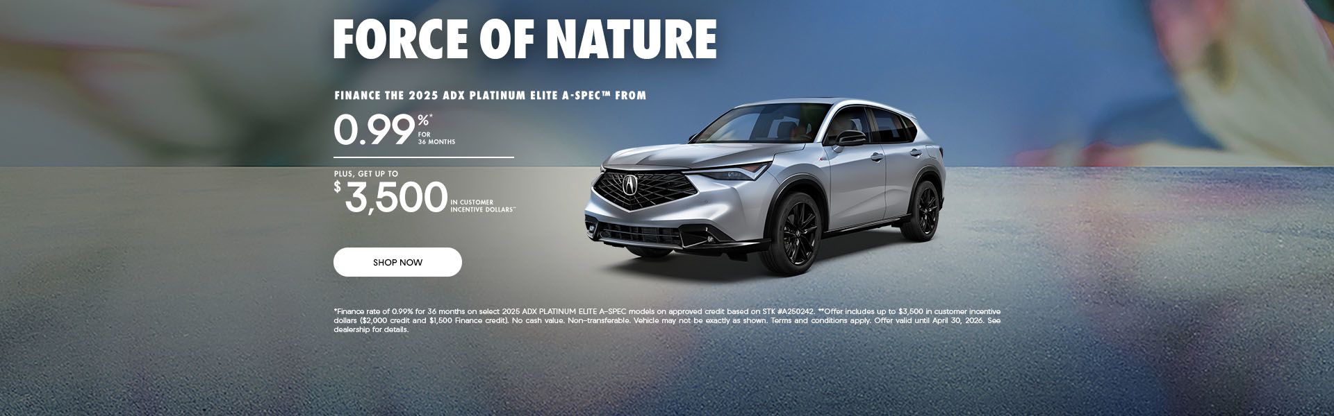 Force of Nature | 2025 ADX