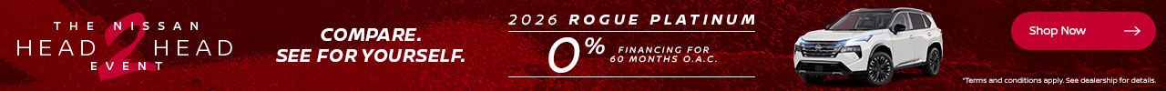 The Nissan Head 2 Head Event | 2026 Rogue Platinum