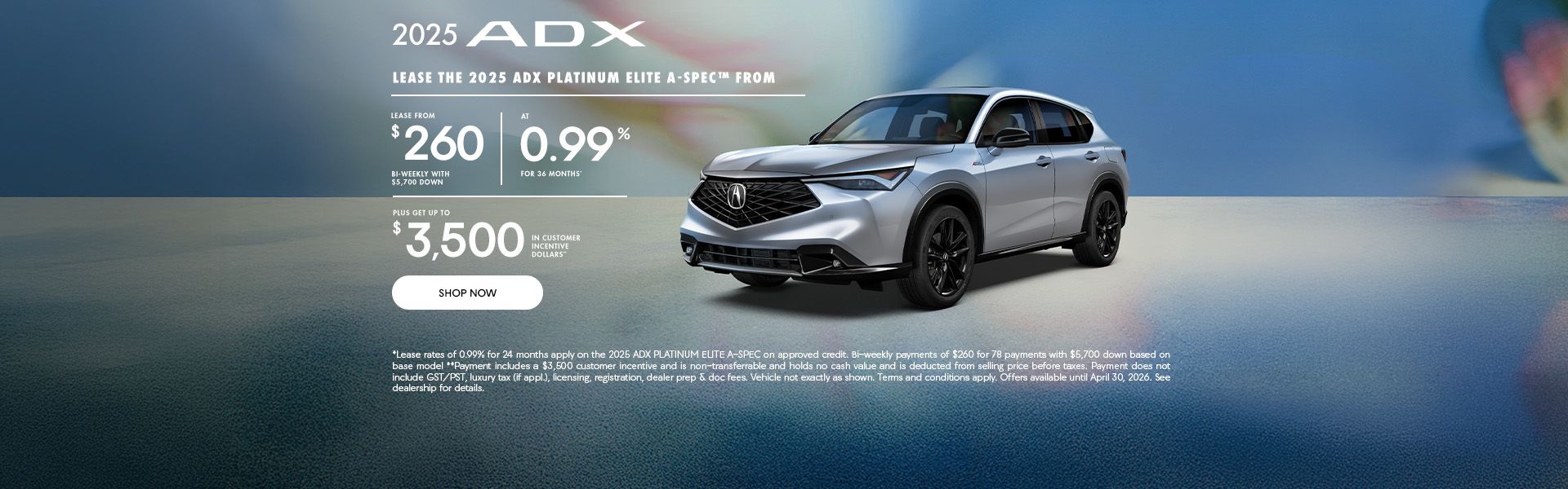 2025 ADX PLATINUM ELITE A-SPEC