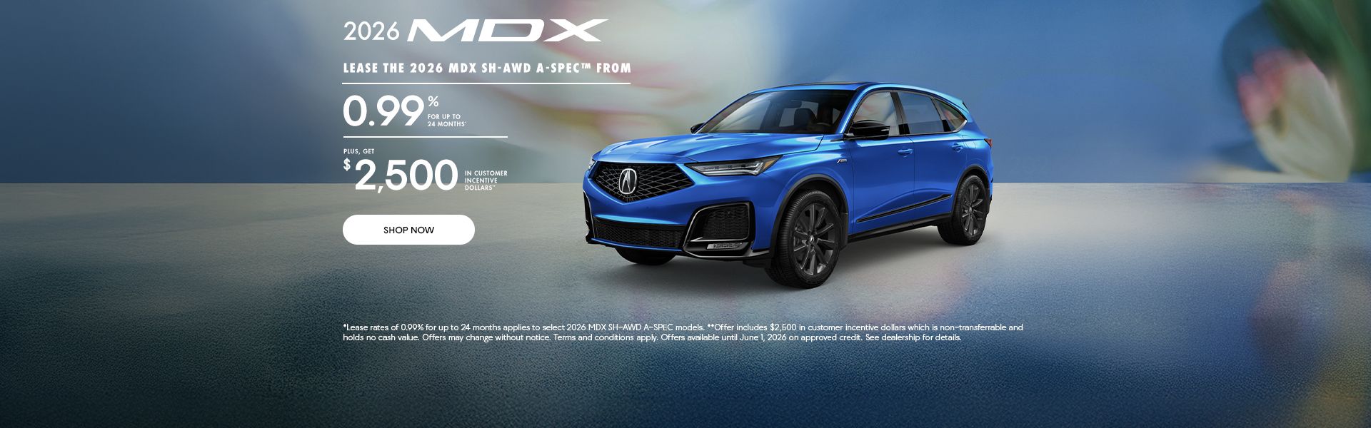 2026 MDX SH-AWD A-SPEC