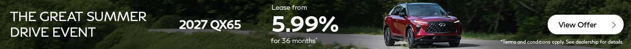 The Great Summer Drive Event | 2027 QX65