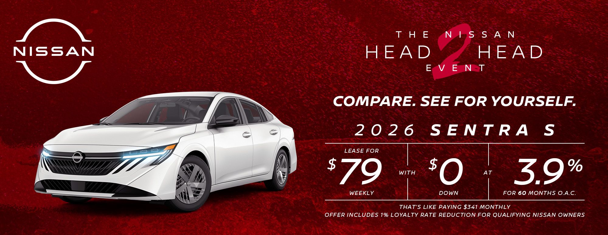 2026 Sentra - April Offers