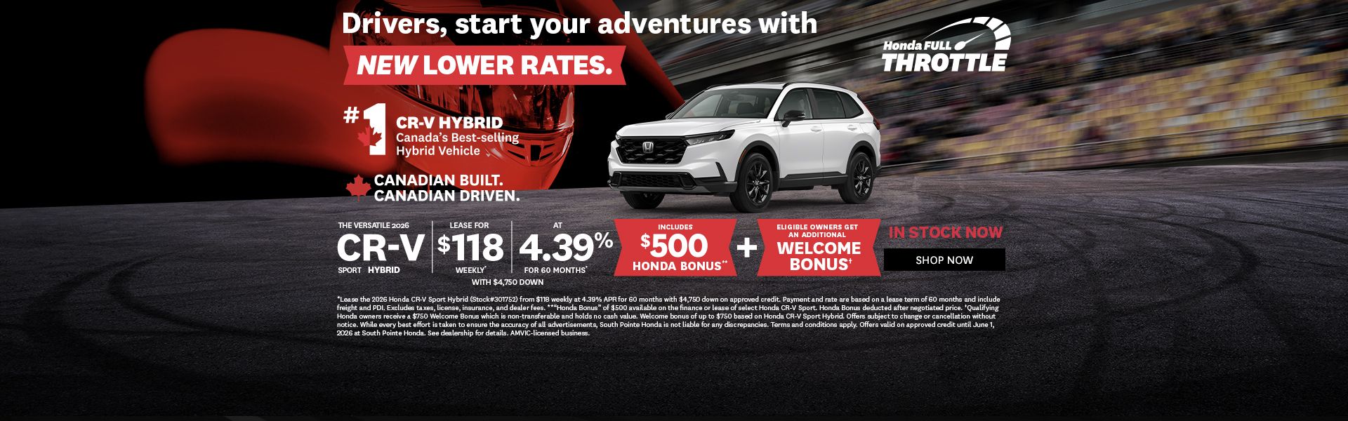 Honda Full Throttle | 2026 Honda CR-V Sport Hybrid