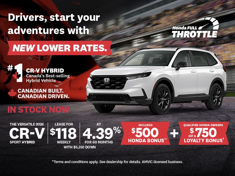 Honda Full Throttle | 2026 CR-V Sport Hybrid