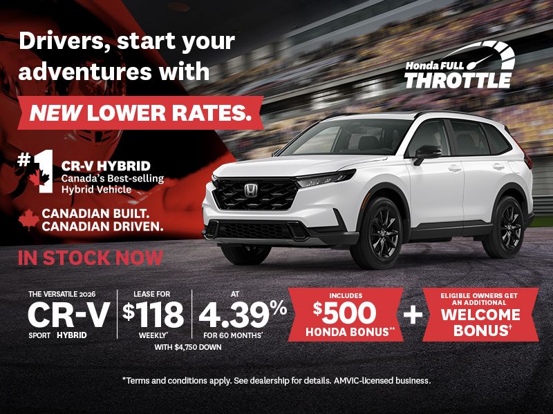 Honda Full Throttle | 2026 CR-V Sport Hybrid