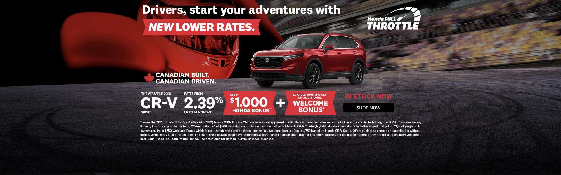 Honda Full Throttle | 2026 Honda CR-V Sport