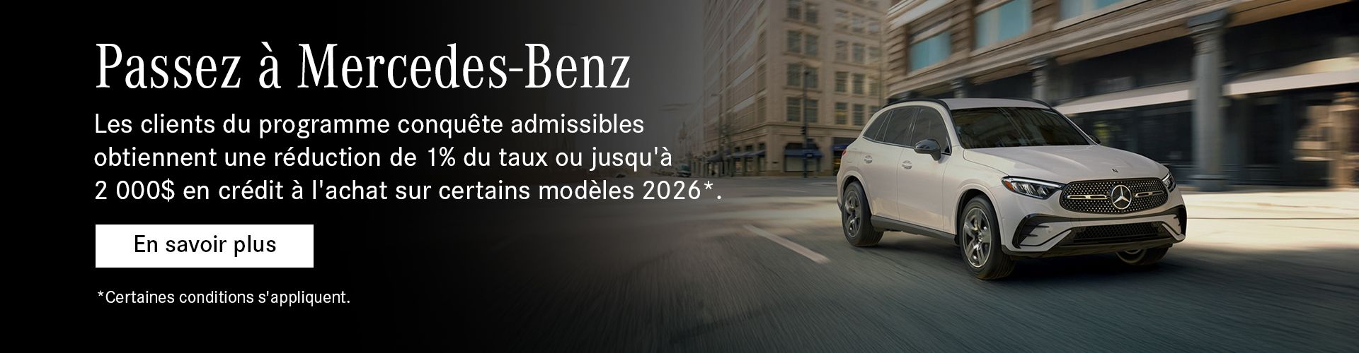 Passez à Mercedes-Benz