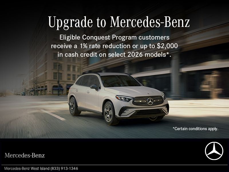 Upgrade to Mercedes-Benz