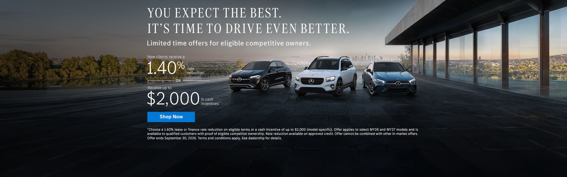 You expect the best, it’s time to drive even better