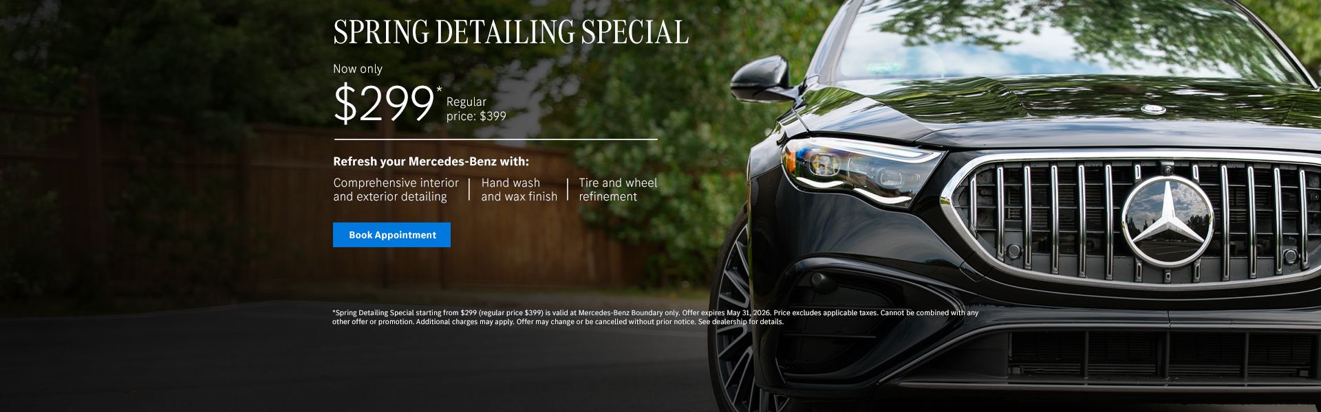 Spring Detailing Special