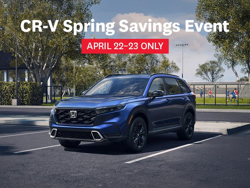 CR-V Spring Savings Event