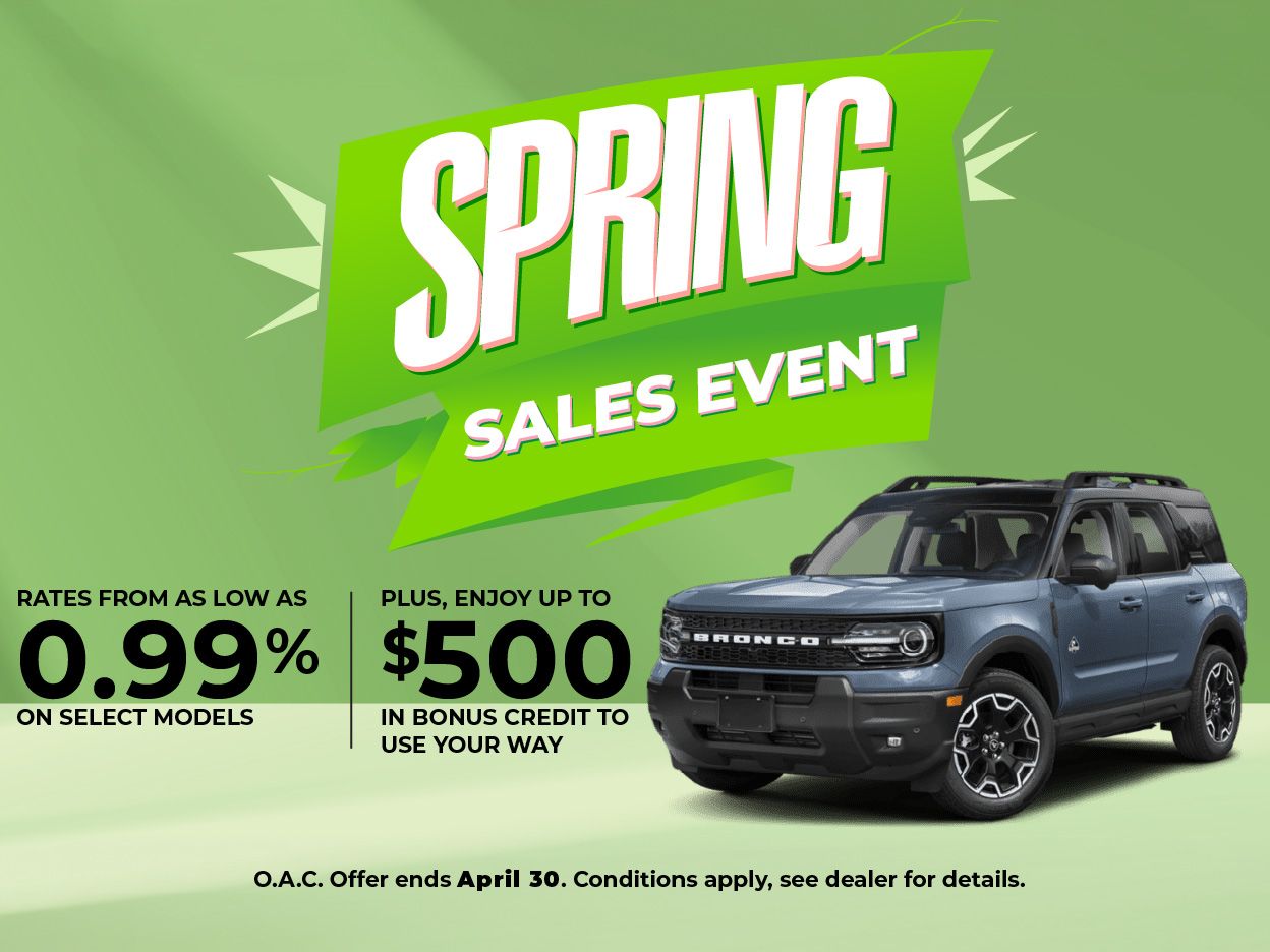 Spring Sales Event