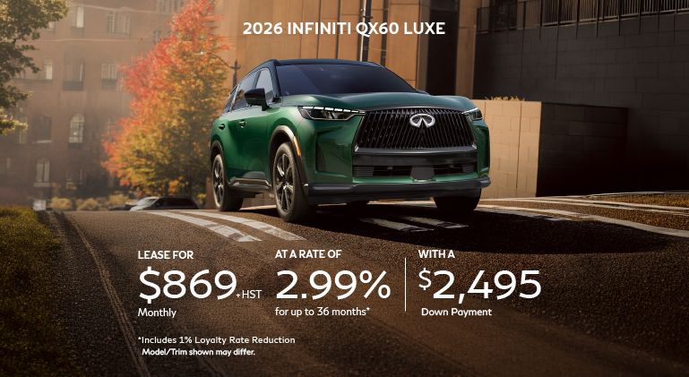 2026 QX60 - April Offer
