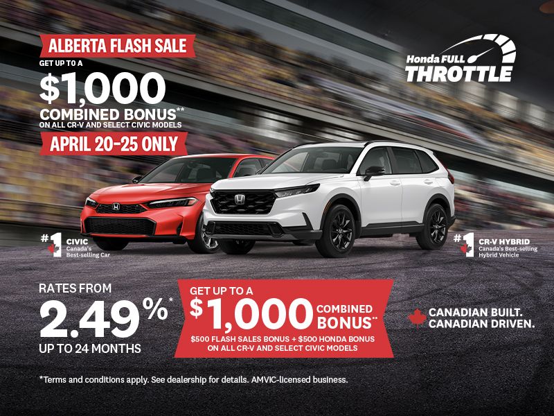 Alberta Flash Sale