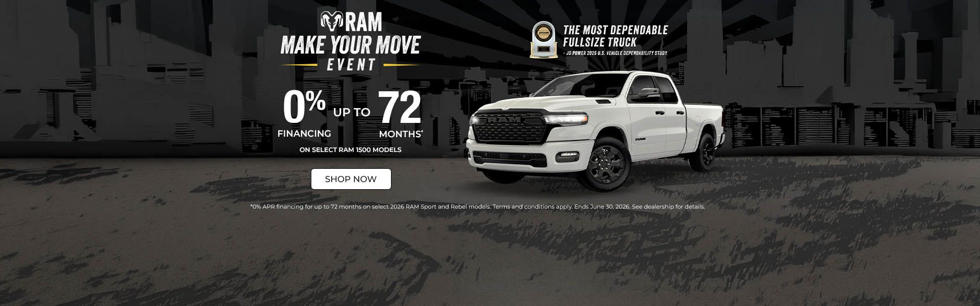 RAM Make Your Move Event | 2026 RAM 1500