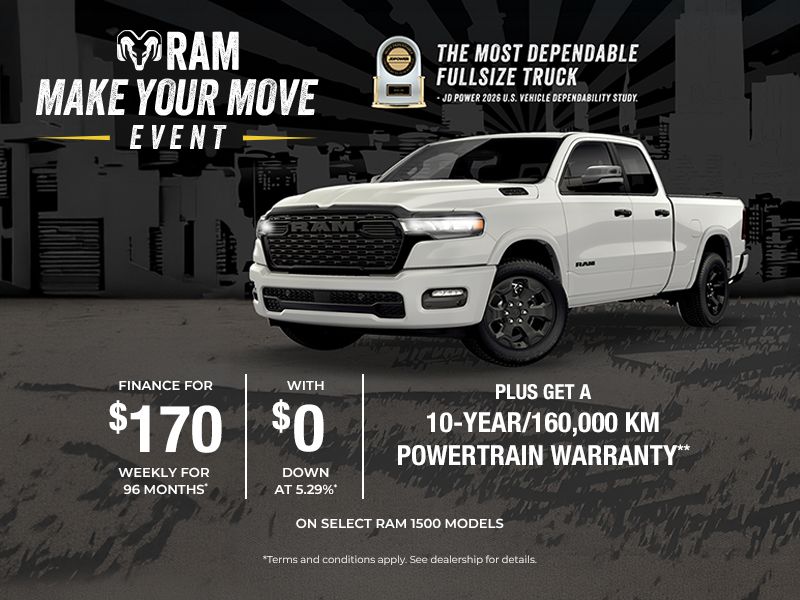 Ram Make Your Move Event | 2026 Ram 1500