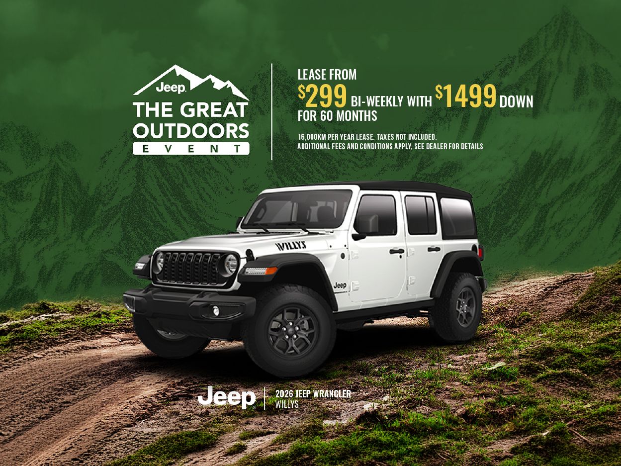 Get the 2026 Jeep Wrangler!
