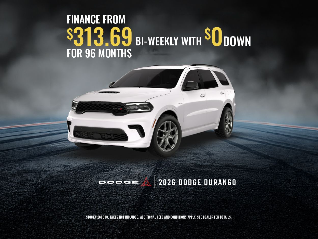 Get the 2026 Dodge Durango!