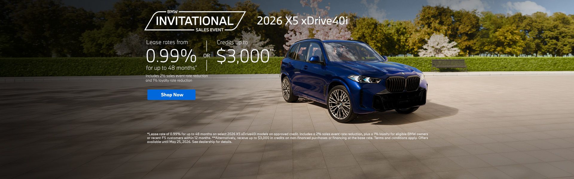 2026 X5 xDrive40i