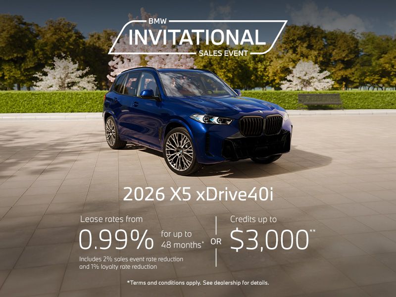 2026 X5 xDrive40i