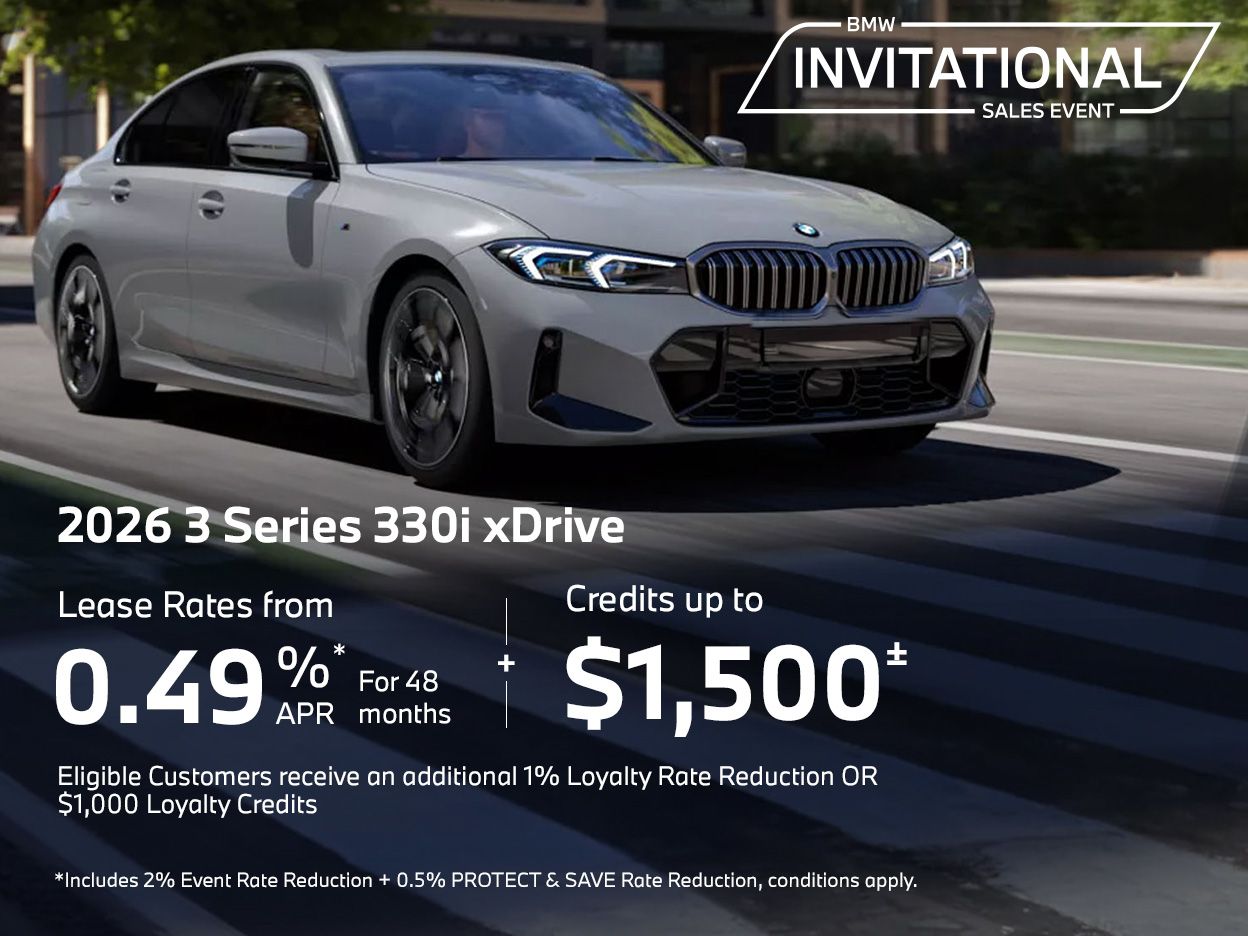 Get the 2026 BMW 3 Series 330i xDrive