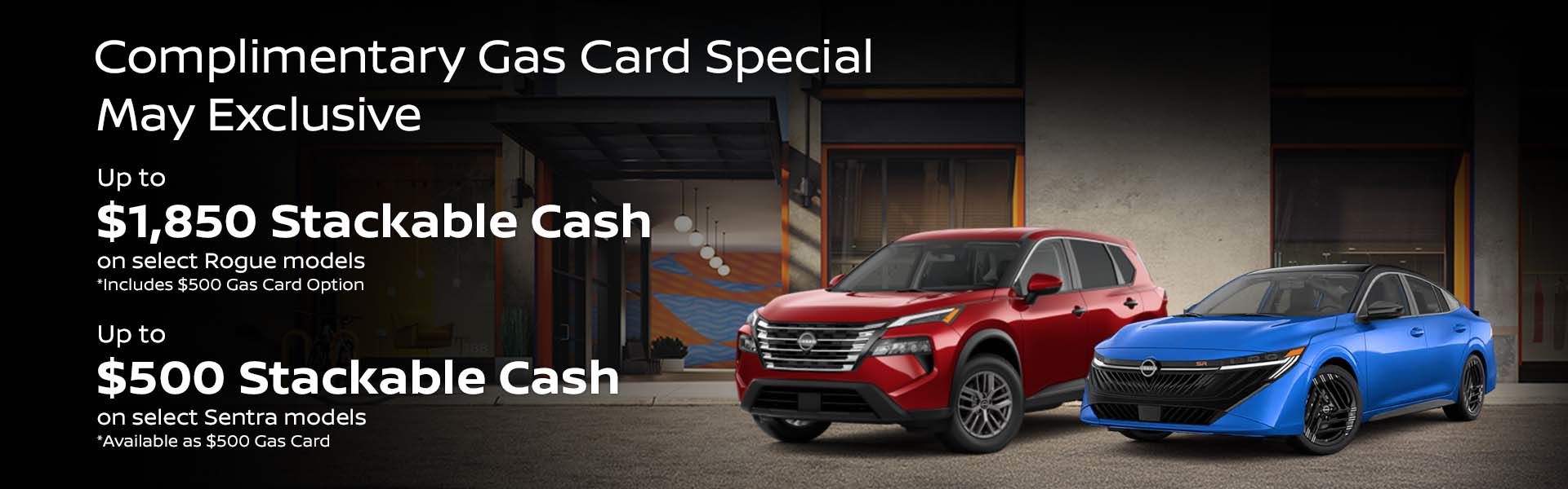 May Gas Card Special