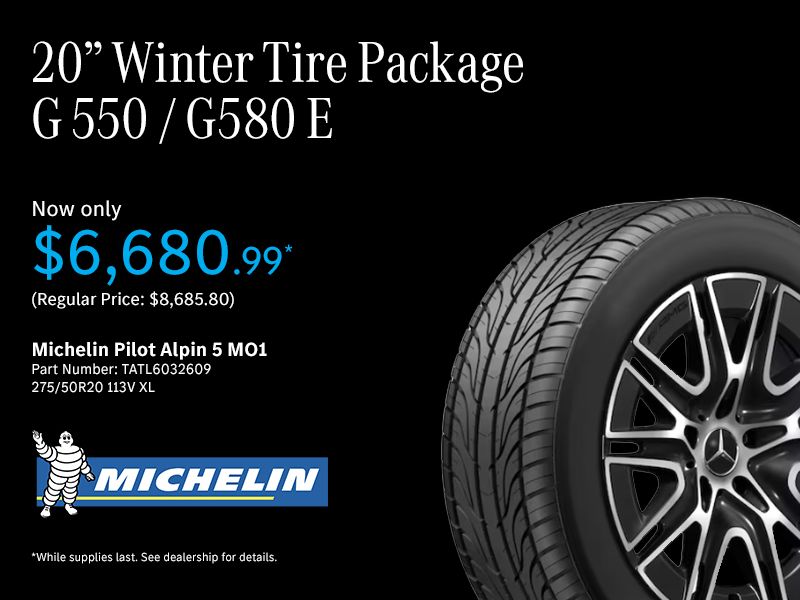 20-Inch Winter Package | G 550 / G580 E