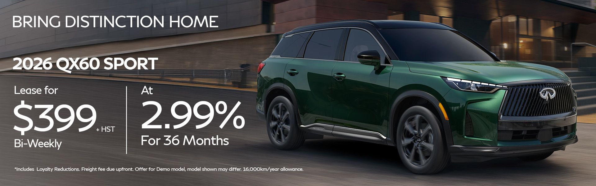 2026 QX60 - May Offer