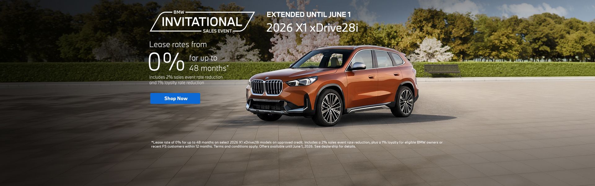 BMW Invitational Sales Event | 2026 X1 xDrive 28i