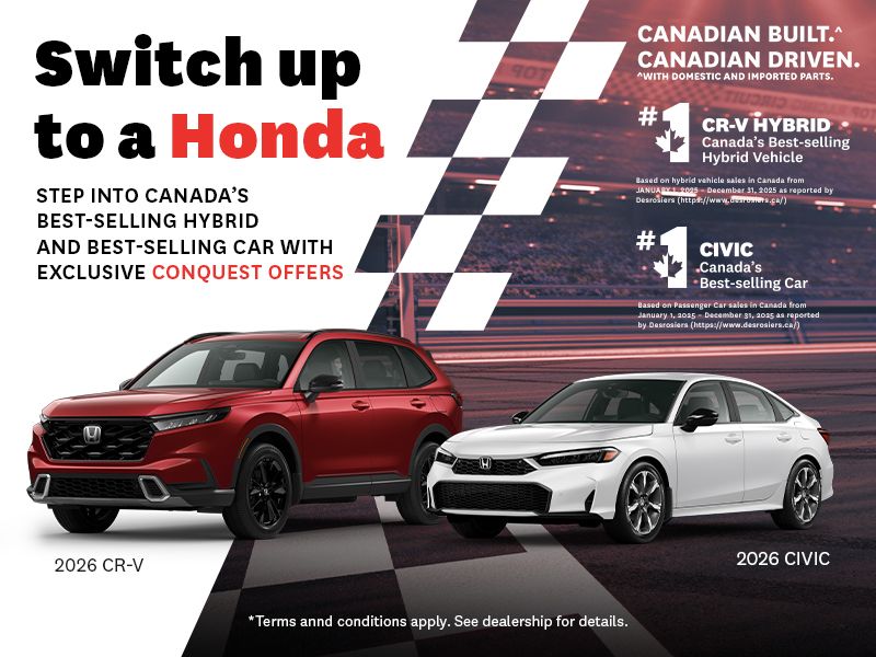 Switch up to a Honda