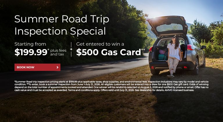 Summer Road Trip Inspection Special
