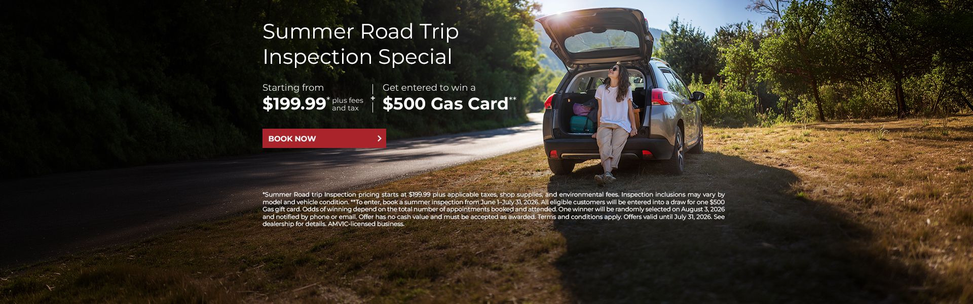Summer Road Trip Inspection Special