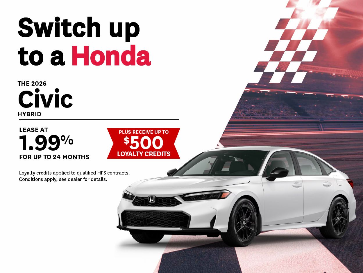Get the 2026 Honda Civic!