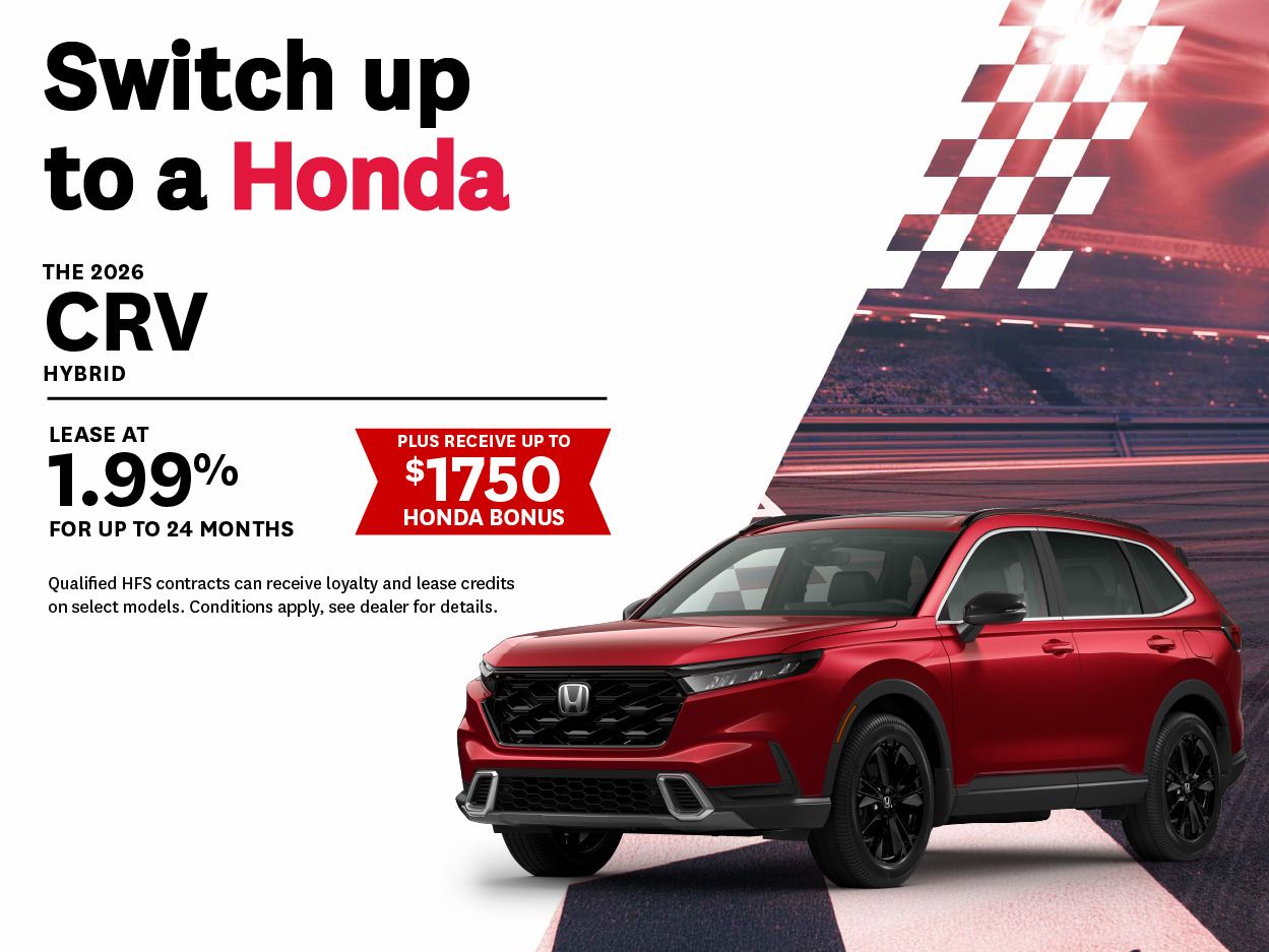 Get the 2026 Honda CR-V!