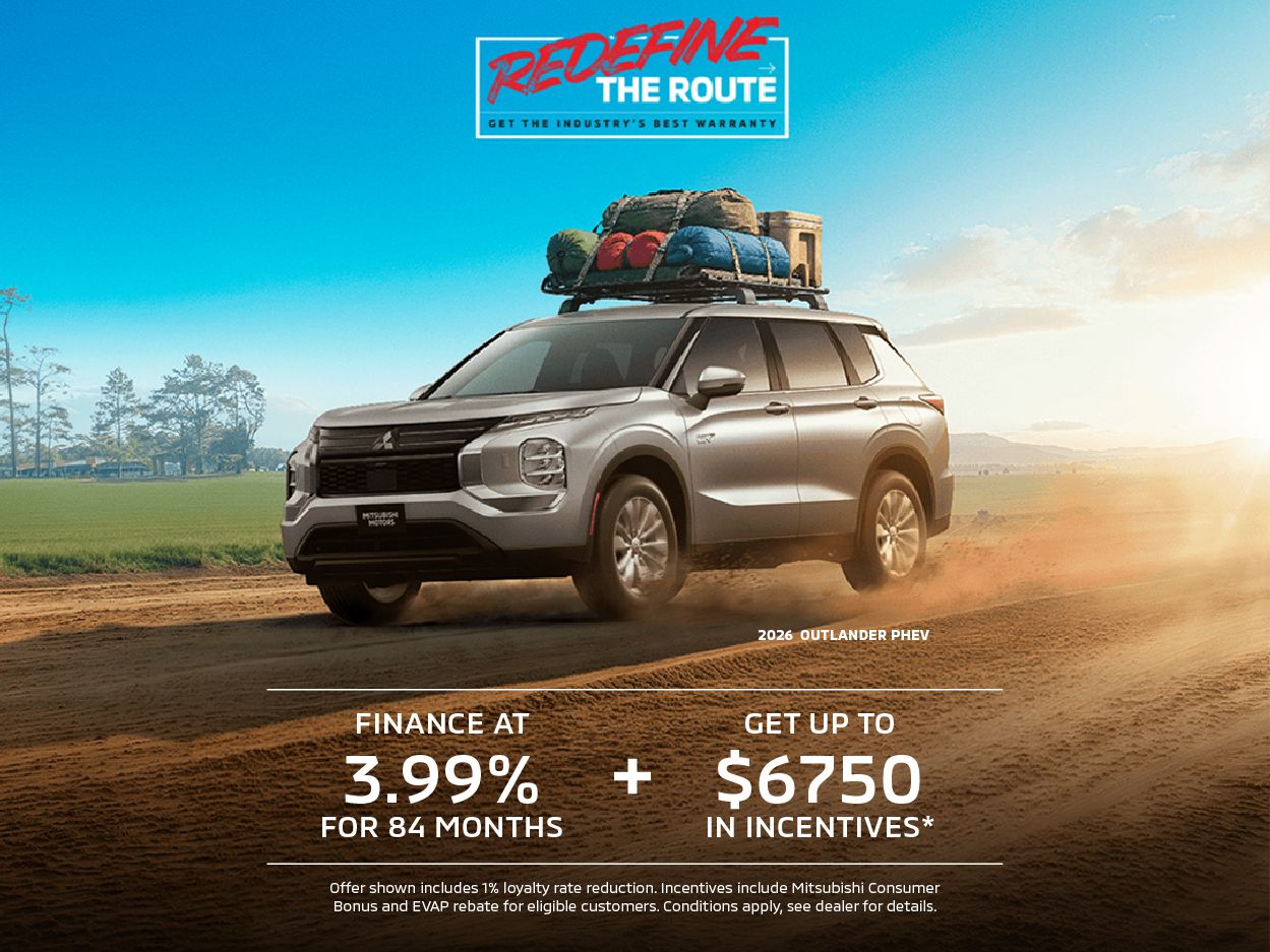 Get the 2026 Outlander PHEV!