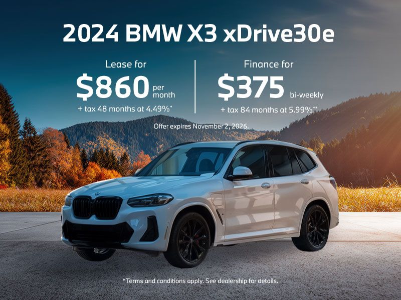 2024 BMW X3 xDrive30e