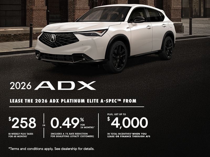 Command the Moment | 2026 ADX