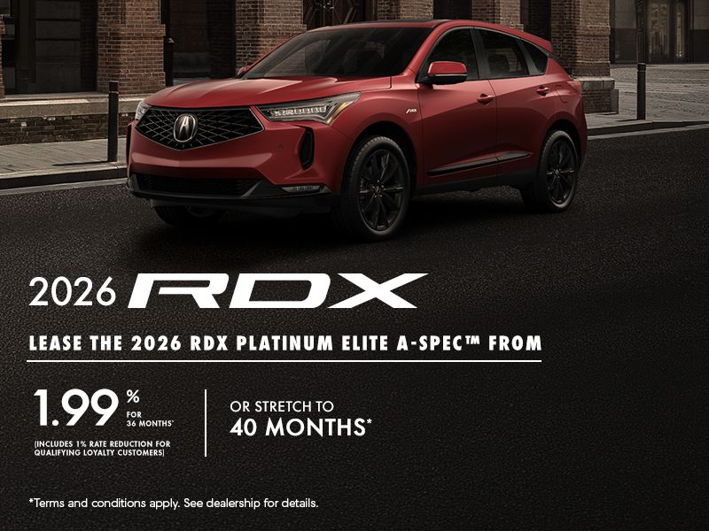 Command the Moment | 2026 RDX