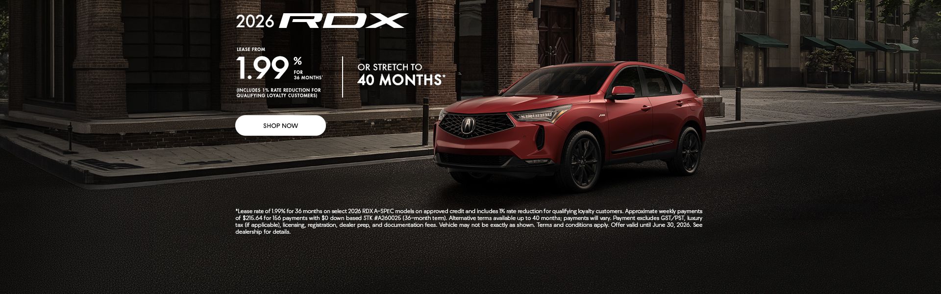 2026 RDX