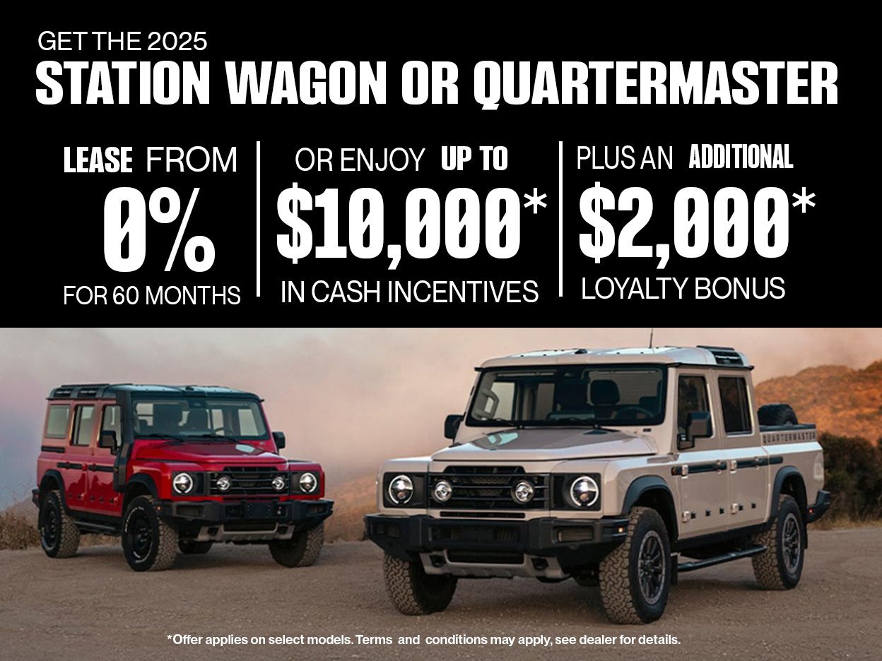 Exclusive offer on 2025 Inventory!
