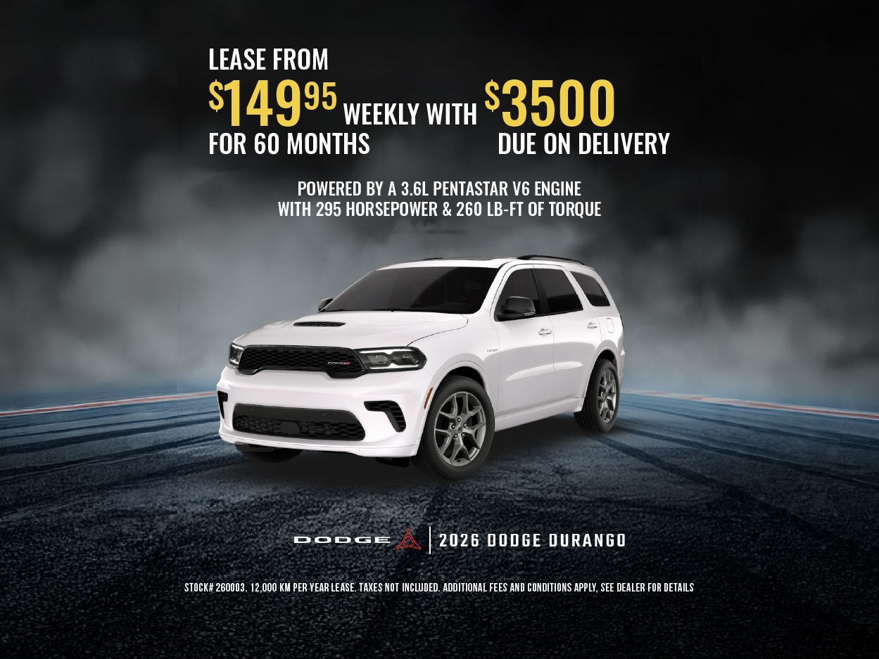 Get the 2026 Dodge Durango!